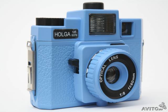Holga 120 gcfn (Blue) фото №1