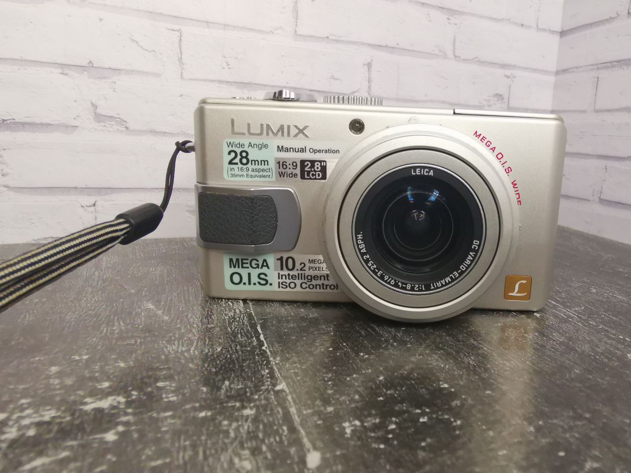 Panasonic lumix dmc lx2 white фото №1