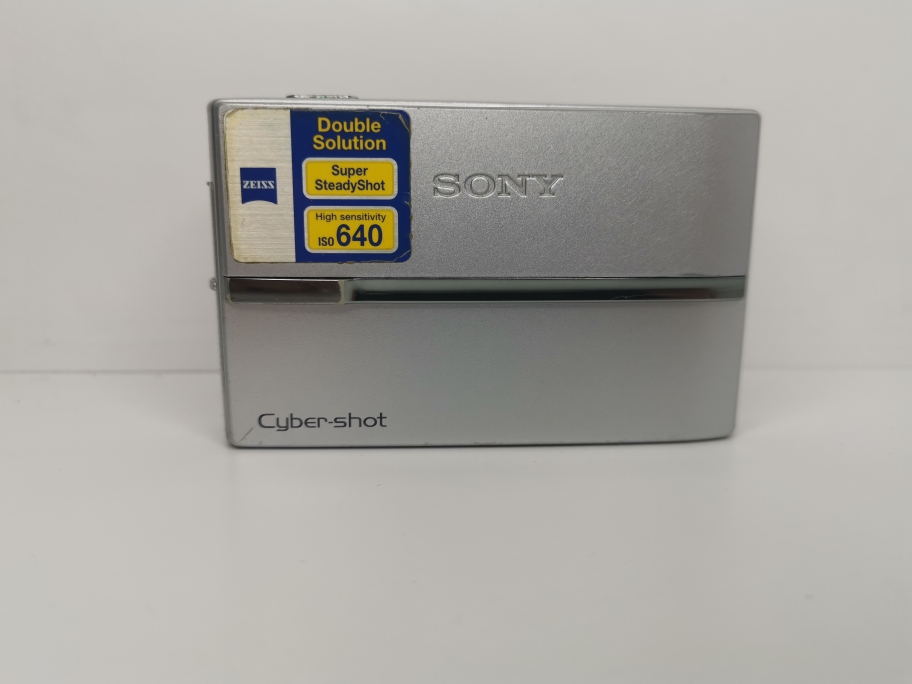 Sony syber-shot DSC-t9 gray фото №2