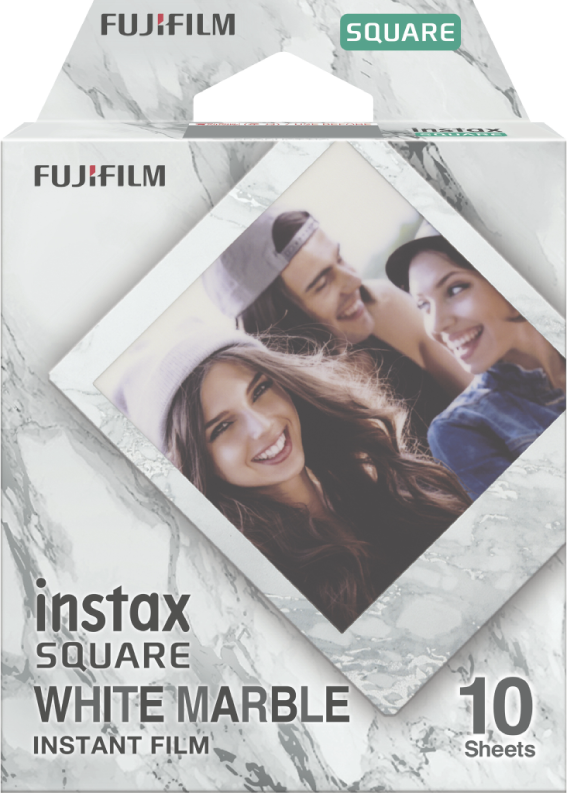 Fujifilm Instax Square Film White Marble фото №1