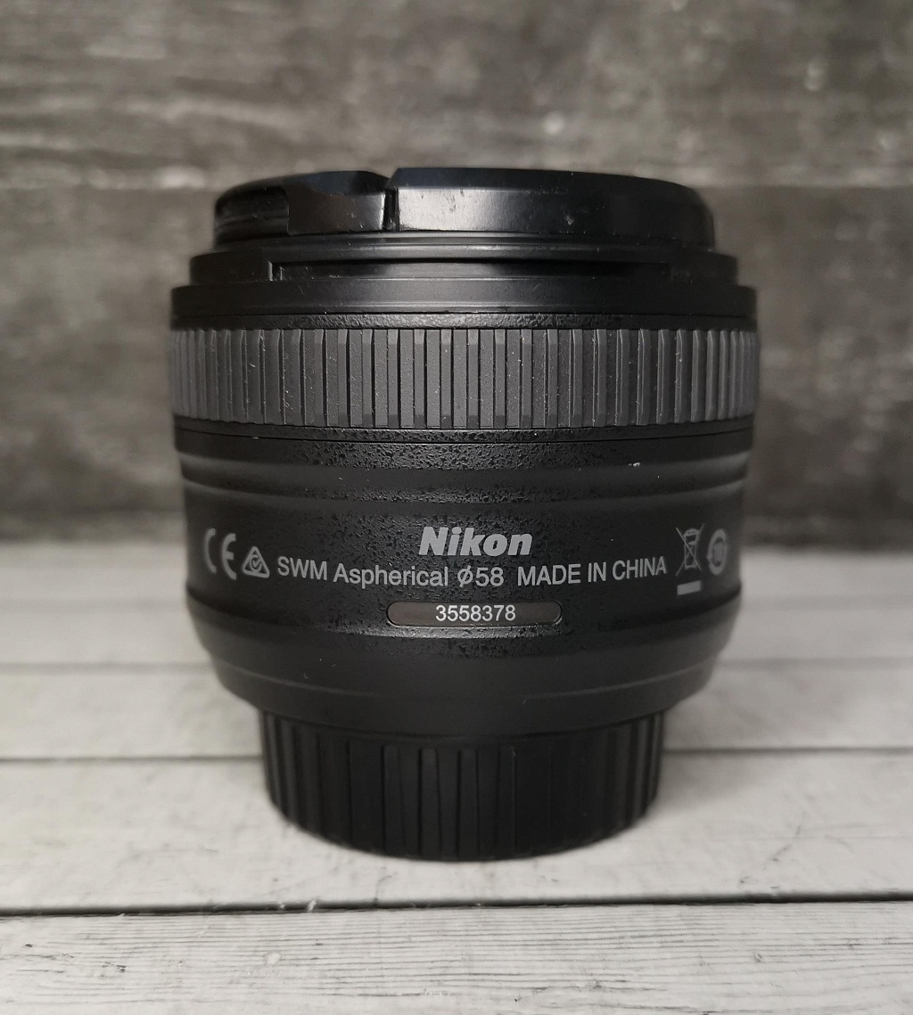 Nikon AF-S Nikkor 50 mm f/ 1.8 G (Набор) фото №7