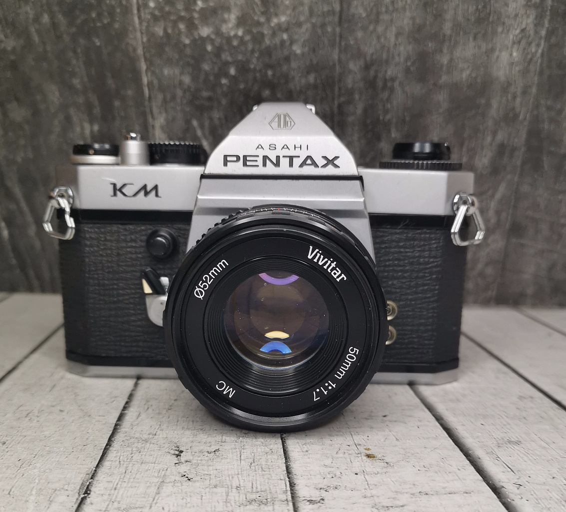 Pentax KM + Vivitar MC 50 mm f/1.7 фото №1
