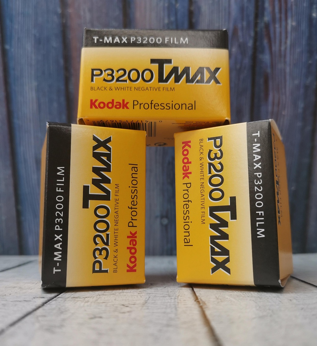 Kodak T-Max P3200 135/36 (Просрочка 01.2022) фото №1