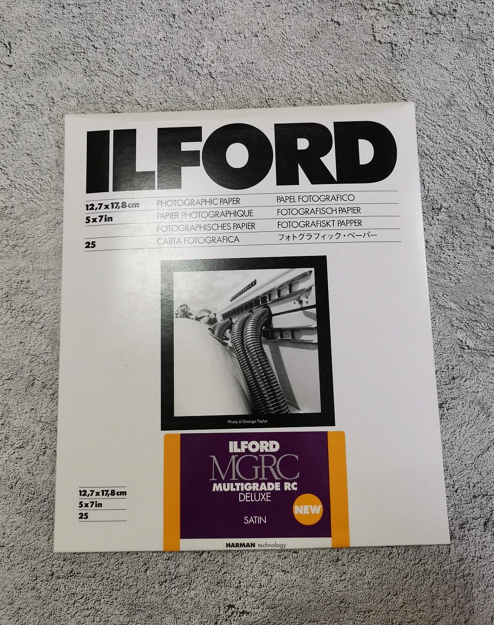 Ilford MULTIGRADE RC Deluxe Satin 25 листов (12.7 x 17.8 cm) фото №1