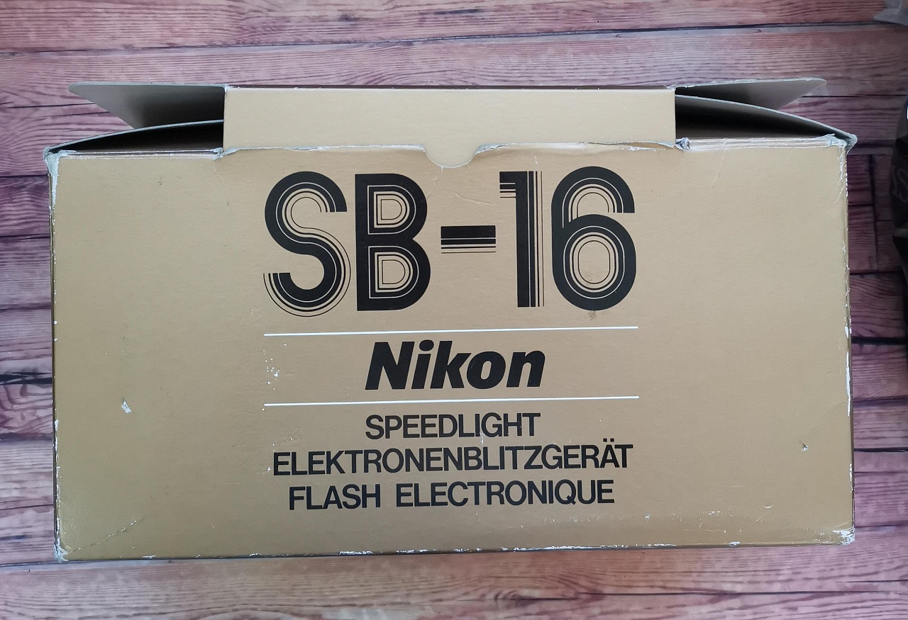 Nikon Speedlight sb-16 kit фото №1