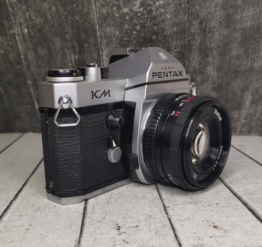 Pentax KM + Vivitar MC 50 mm f/1.7 фото №2