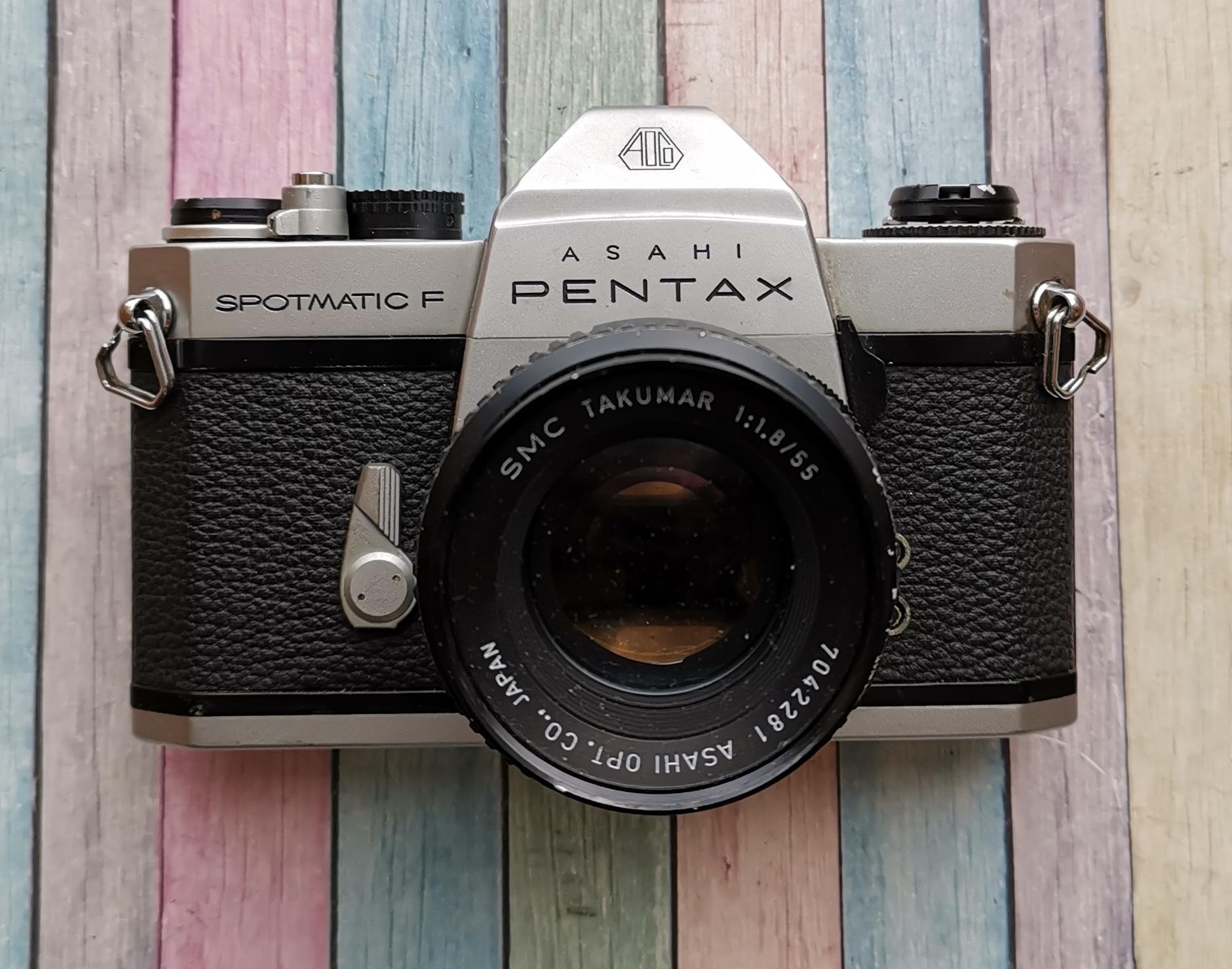 Asahi Pentax SPf Spotmatic f + Smc takumar 55 mm f/1.8 | Wonderfoto