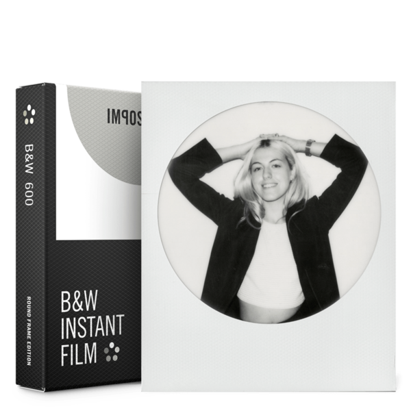 B&W FILM FOR 600 ROUND FRAME (новое поколение) фото №1