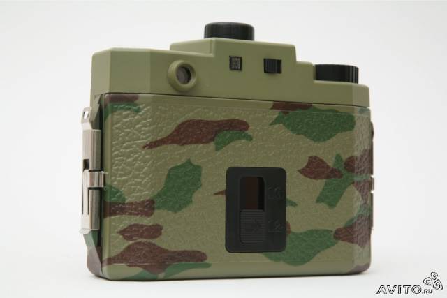 Holga 120 CFN Camera 4 Colour Flash - (Camouflage) фото №2