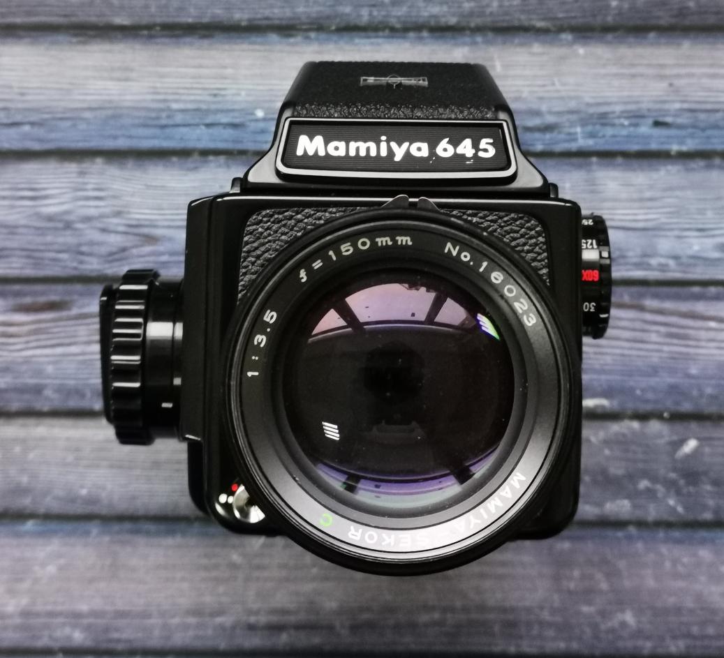 Mamiya m645j + Mamiya-Sekor C 150 mm f/3.5 фото №1