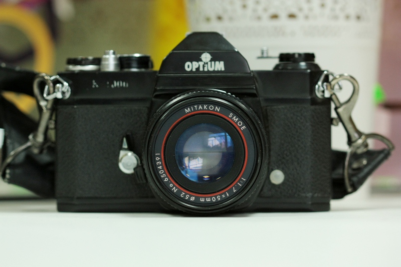Optium + Mitakon SMOE 50 mm f/1.7 фото №1