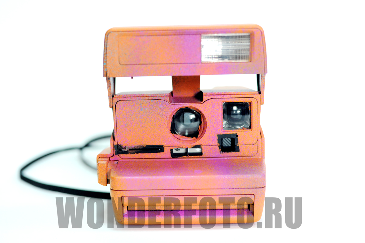 Polaroid 636 дизайнерский "Orange Man" фото №1