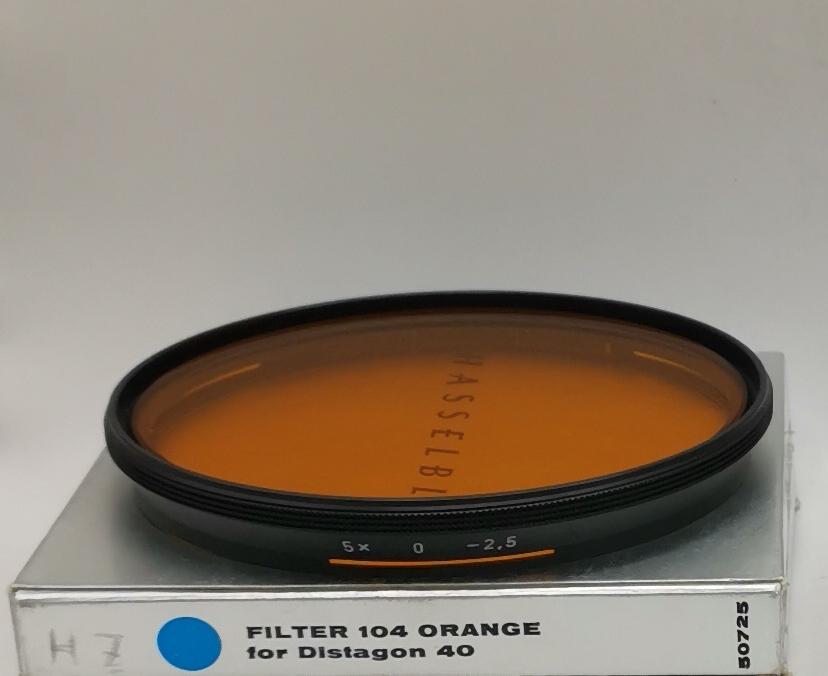 Светофильтр 104 ORANGE Hasselblad 50725 для Distagon 40mm 5x-2,5 фото №1
