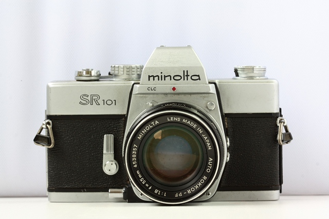 Minolta SR-101 + Minolta Auto Rokkor-PF 55 mm f/1.8 фото №1