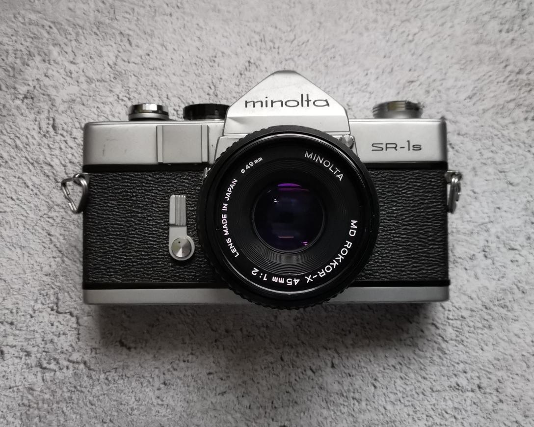 Minolta SR-1s+Minolta MD Rokkor 45mm 1:2 фото №1