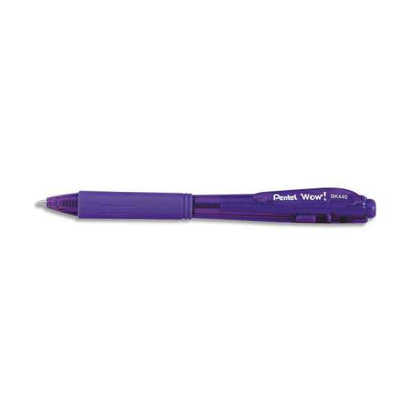 Ручка шариковая фиолетовая Pentel фото №1