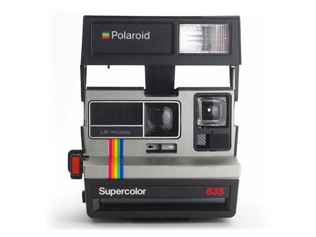 Polaroid 635 Supercolor (серый+радужный) фото №1