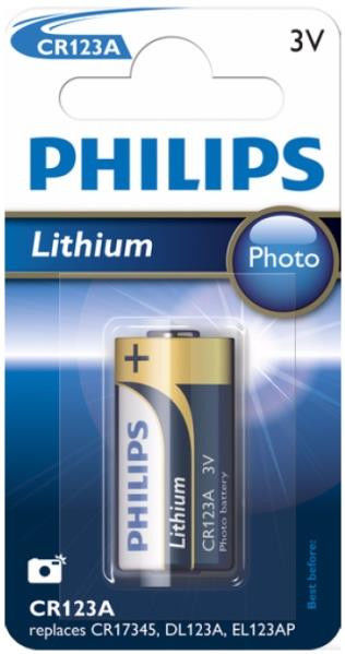 Батарейка Philips 3v/CRI123A фото №1