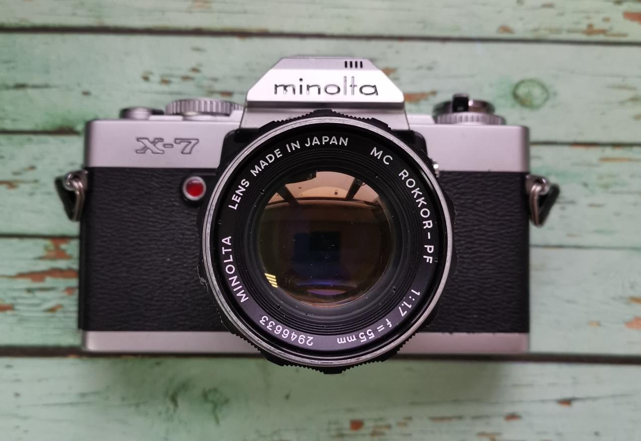 Minolta X-7 + Minolta mc Rokkor-PF 55 mm f/1.7 фото №1