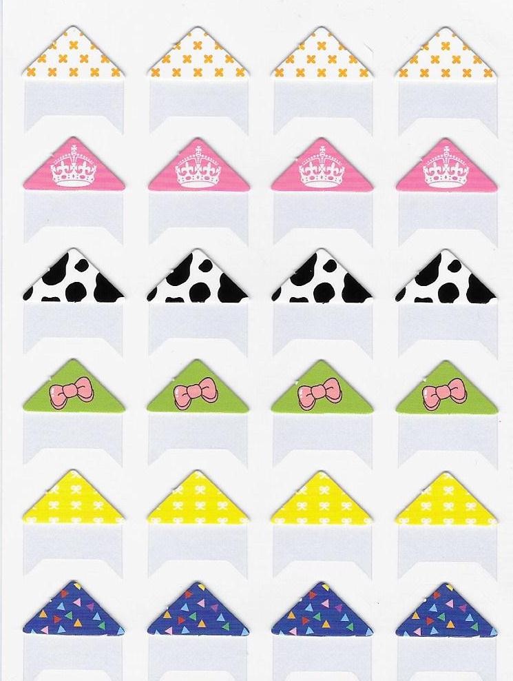 Уголки для фото "Ассорти" 24 шт фото №1