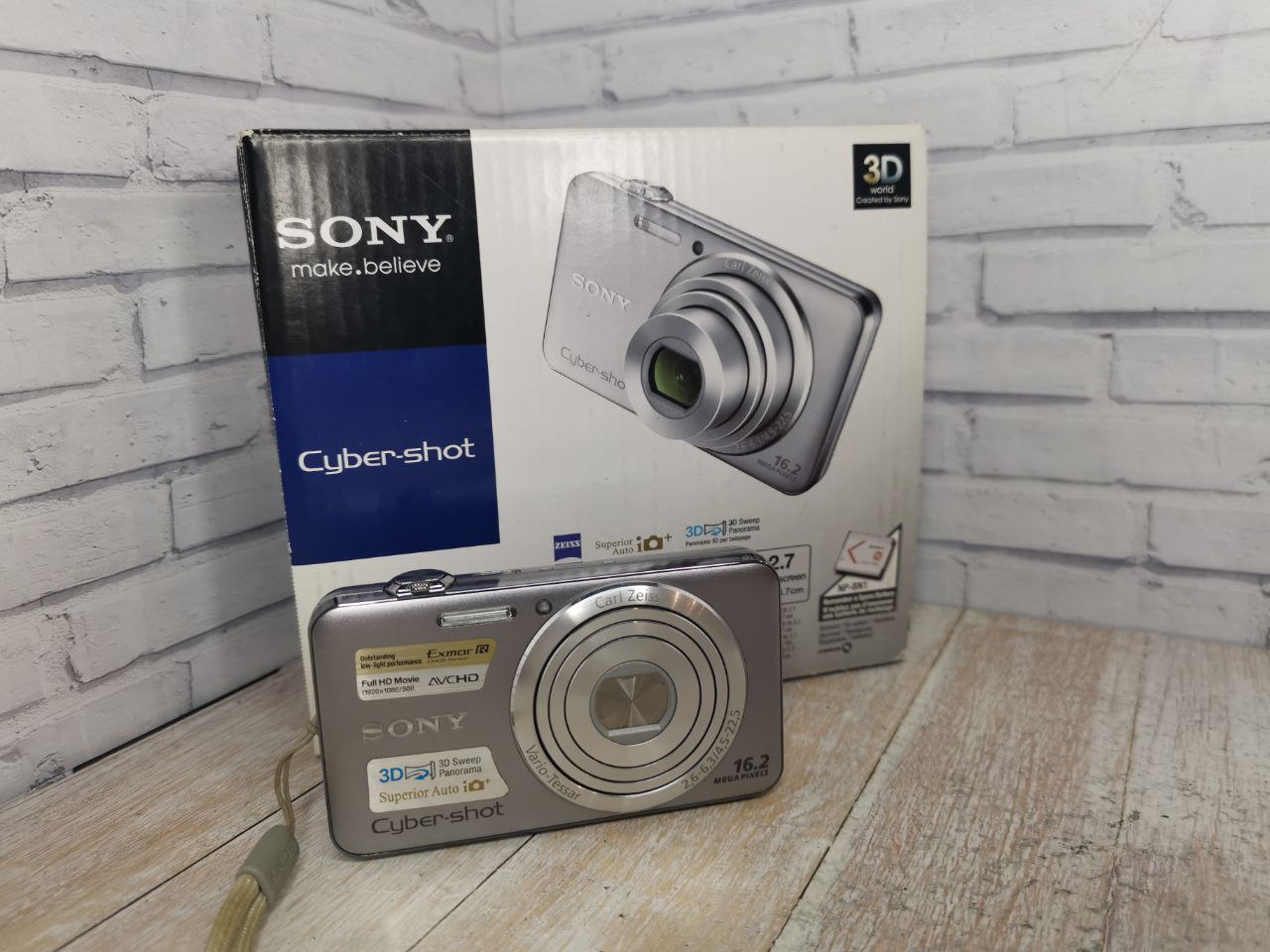 Sony Cyber-shot DSC-WX50 Silver box фото №1