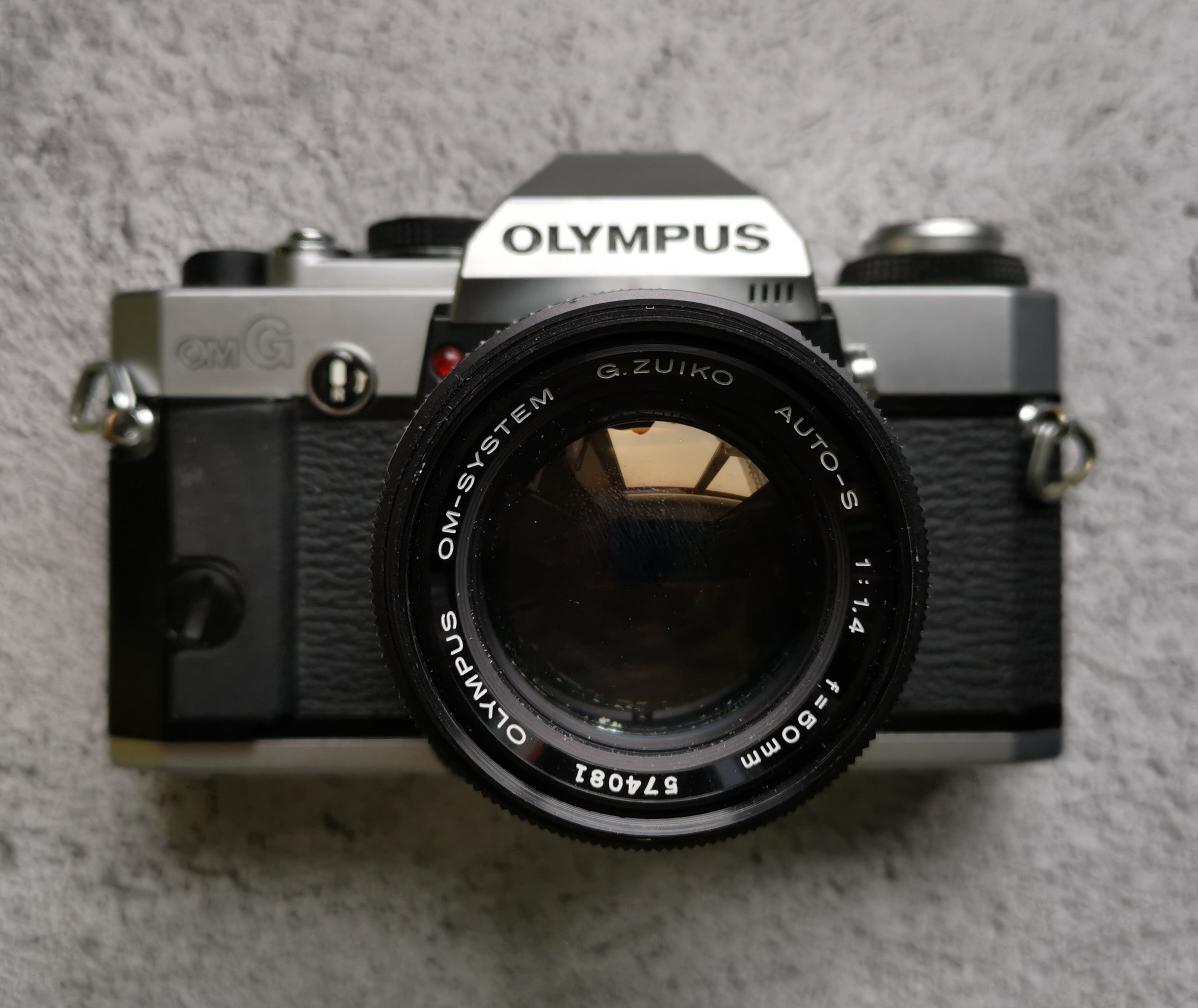Olympus OM G + Olympus OM-System g.Zuiko Auto-s 50 mm f/1.4 фото №1