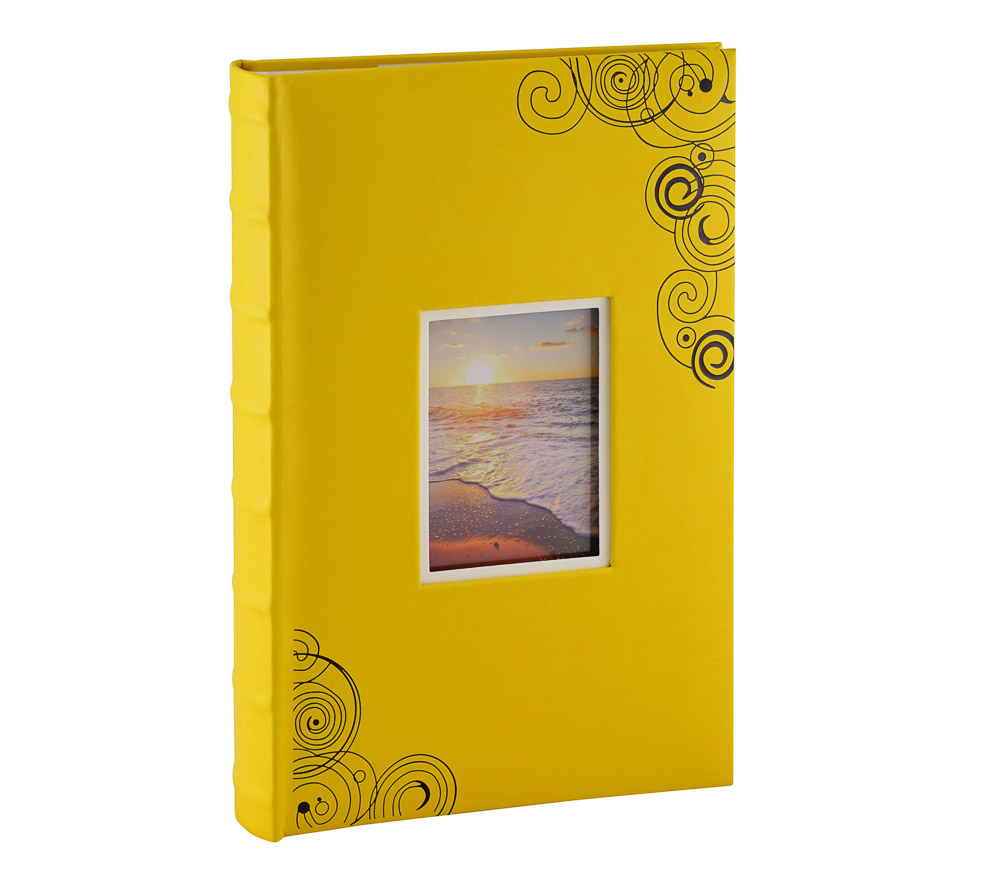 Альбом для фото 10х15 "Узор" желтый (300 фото) фото №1