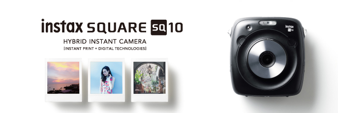 Fujifilm Instax Square SQ10 Black фото №3