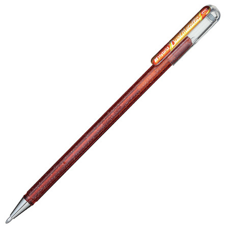 Двухцветная ручка Hybrid Dual Metallic оранжевый фото №1