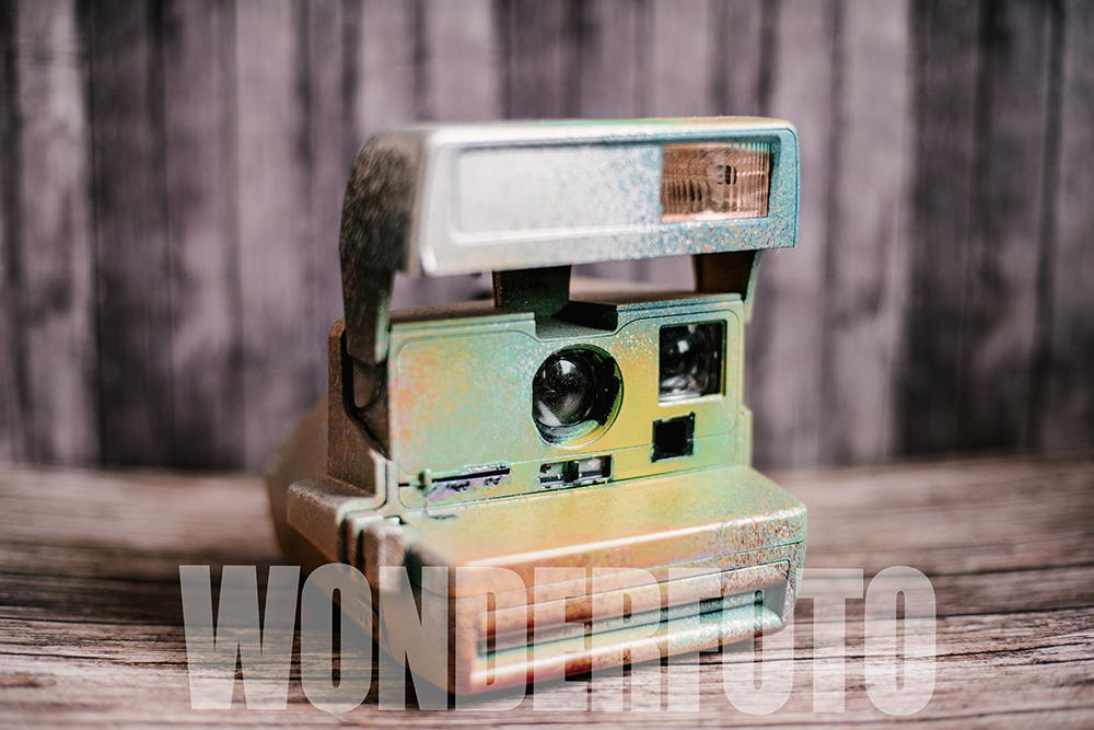 Polaroid 636 дизайнерский "Странный парень" фото №1