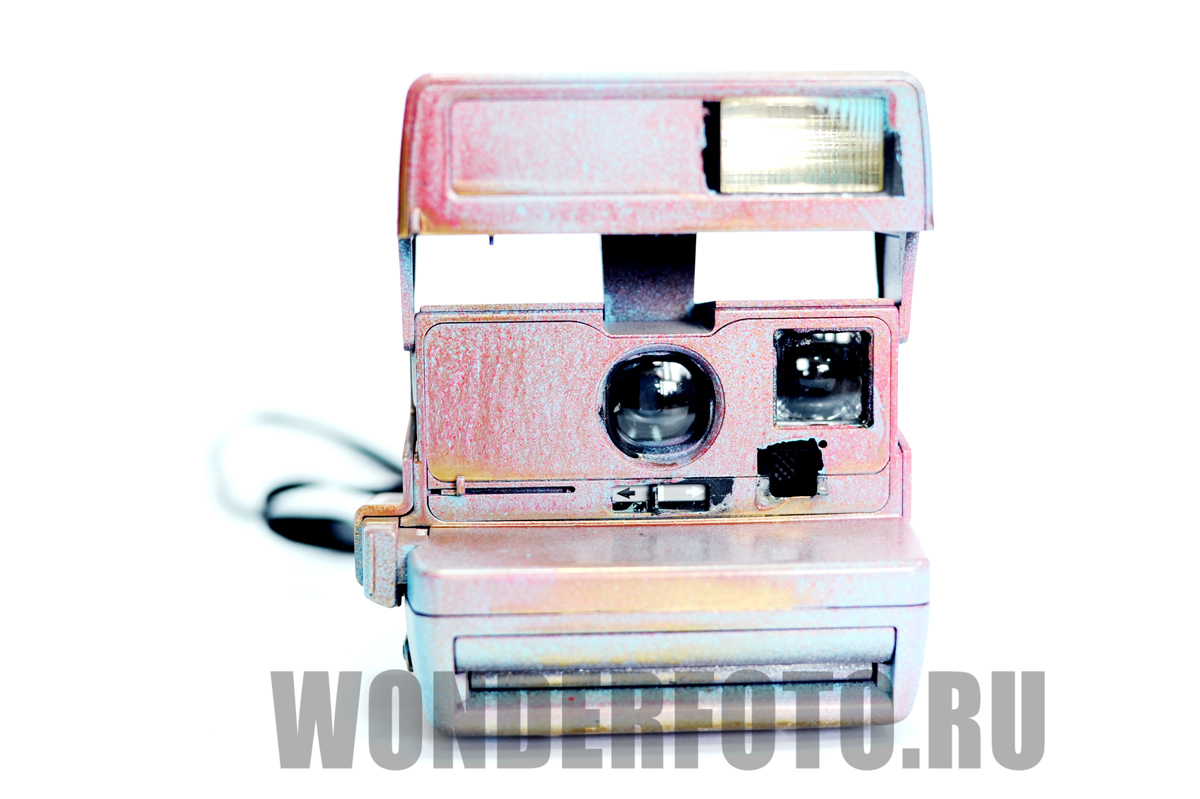 Polaroid 636 дизайнерский "Краски" фото №1