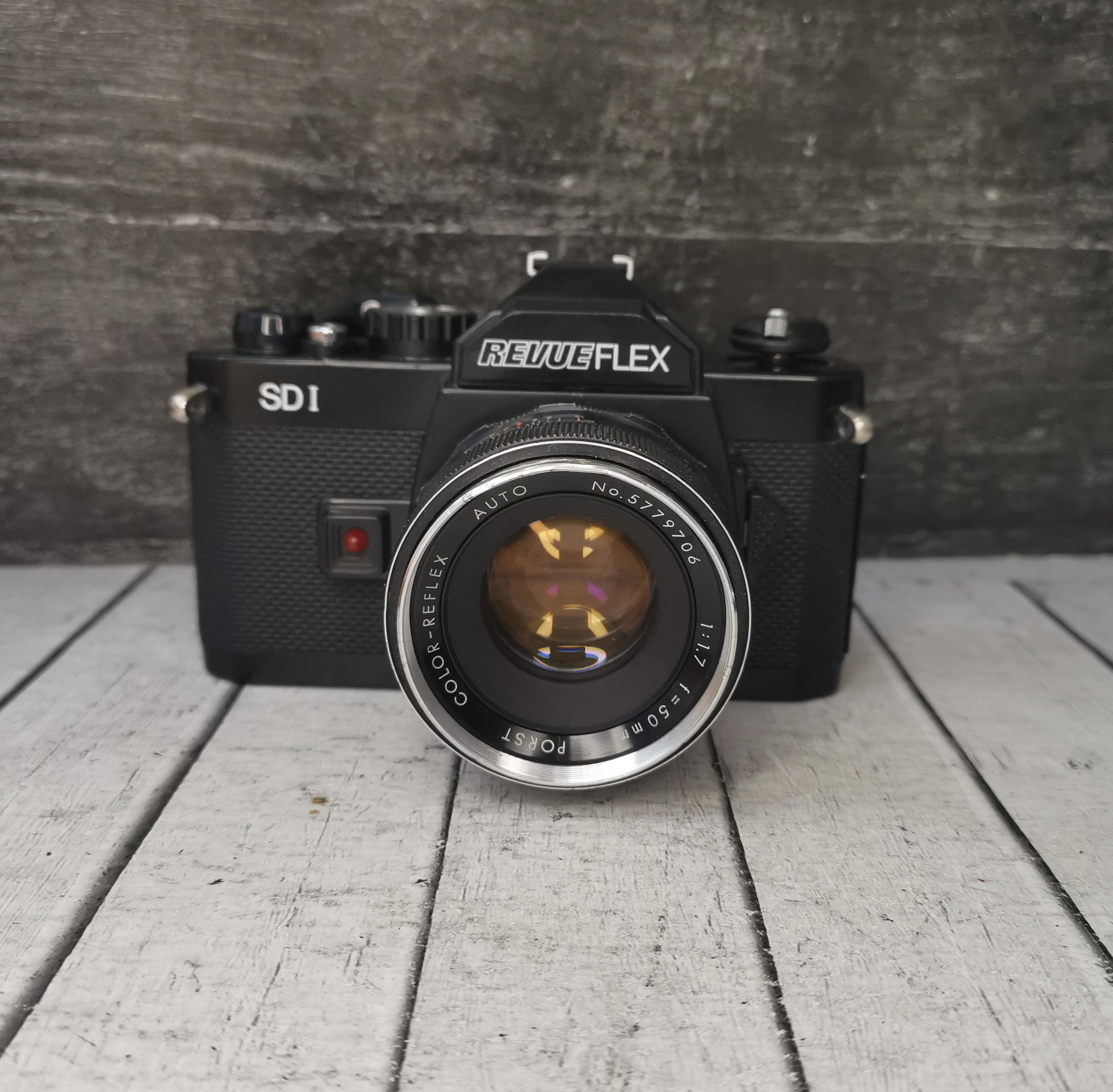 Revueflex SD-1 + Porst color-reflex 50mm1.7 (markdown) | Wonderfoto