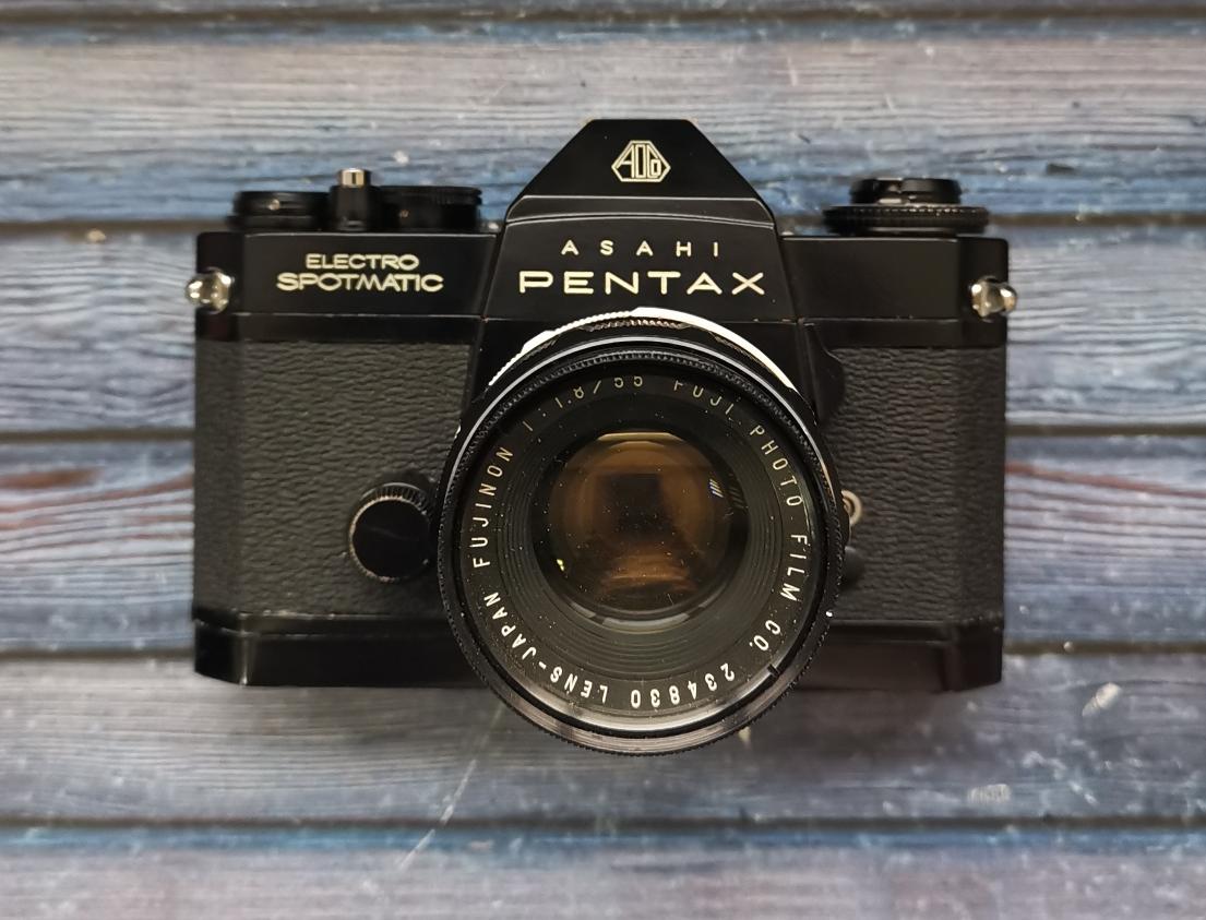 Pentax electro spotmatic + Fujinon 55 mm f/1.8 фото №1