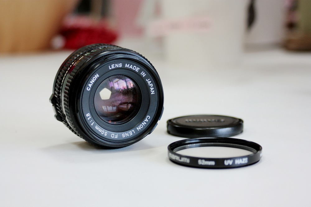 Canon Lens FD 50 mm 1:1.8 фото №1