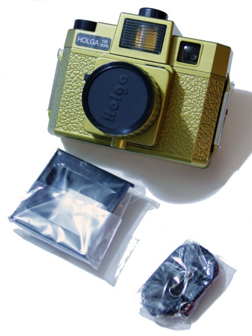 Holga 120 GCFN Camera - (Gold) фото №1