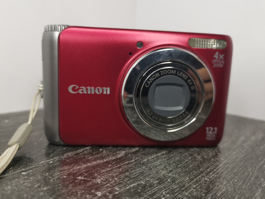 Canon A3100 IS red фото №1