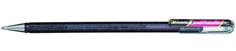 Двухцветная ручка Hybrid Dual Metallic фиолетовая фото №1