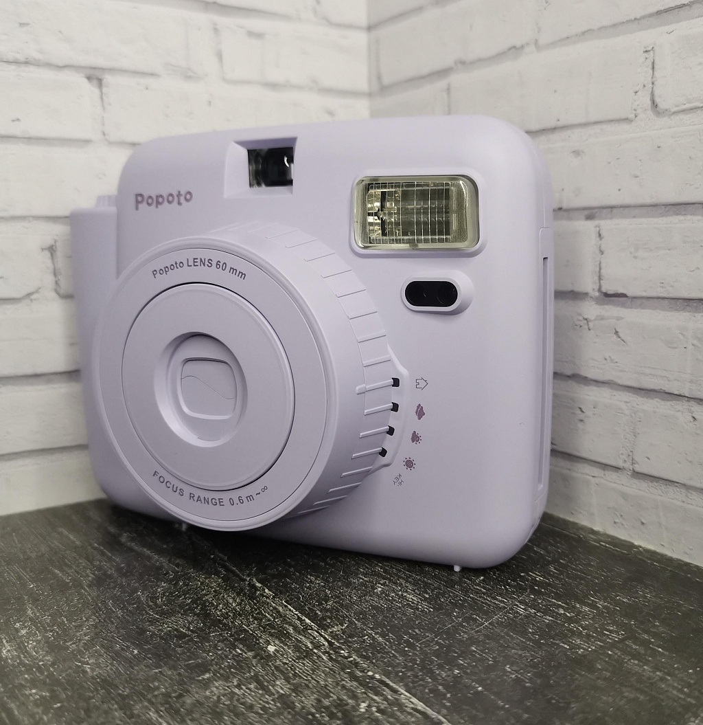 Popoto Instant Camera mini set Purple фото №16