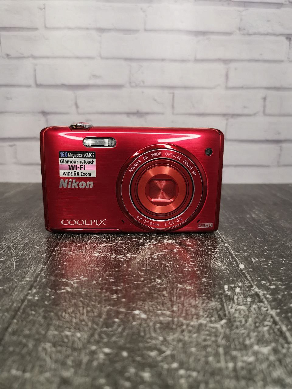 Nikon Coolpix s5200 Red фото №2