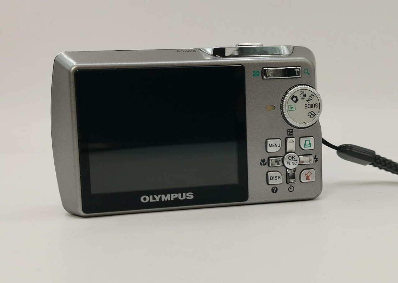 Olympus mju 740 blue фото №2