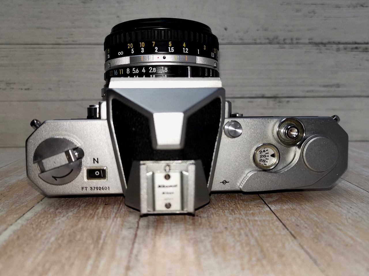 Nikomat FTn (Silver) + Nikon series E 50 mm f/1.8 фото №10