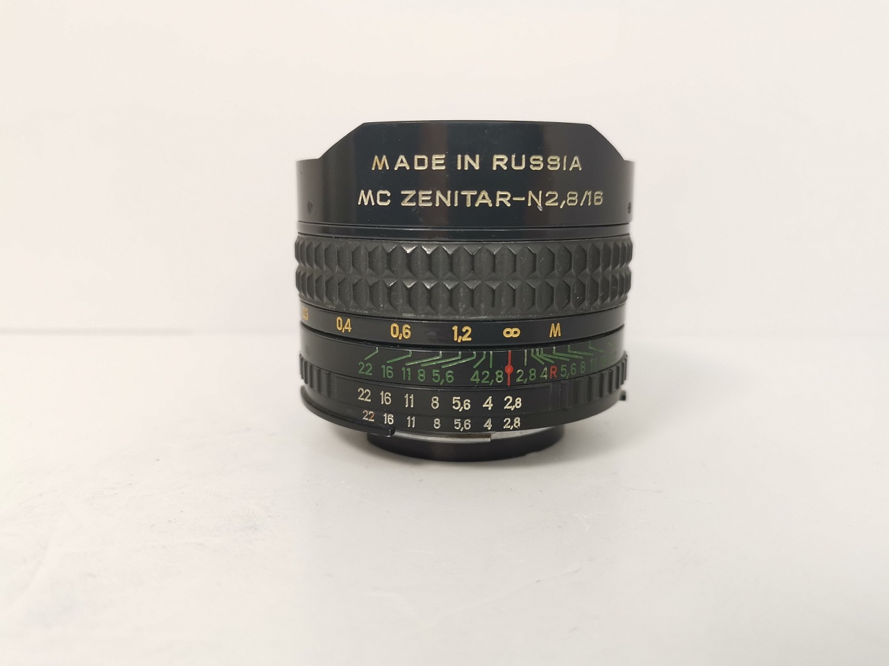 MC zenitar-n 2.8/16 мм Fish Eye фото №1