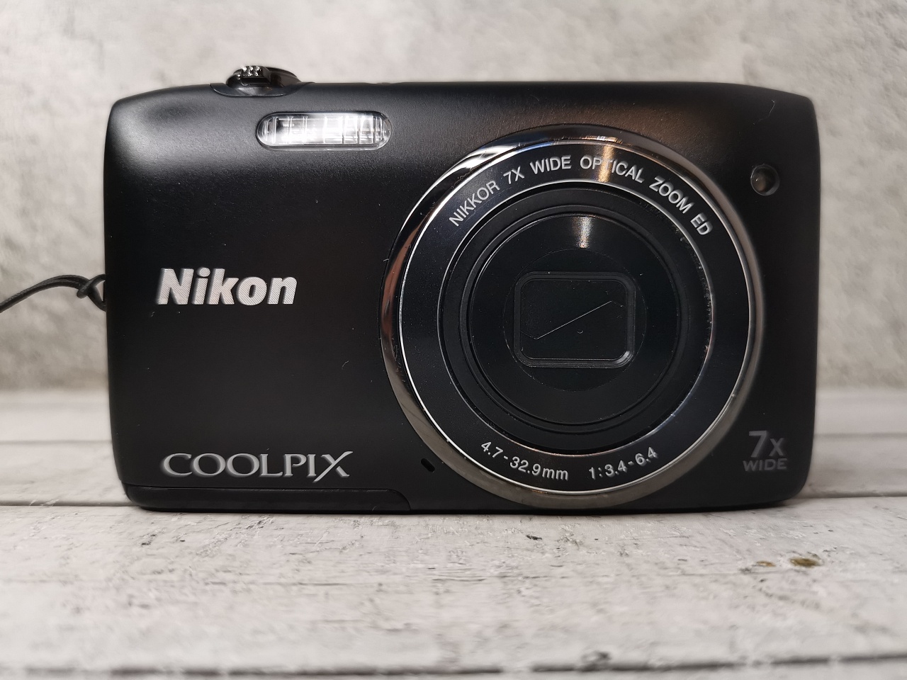 Nikon COOLPIX S3400 black фото №1