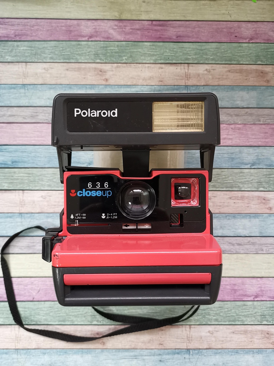 Polaroid 636 Close Up красный фото №1