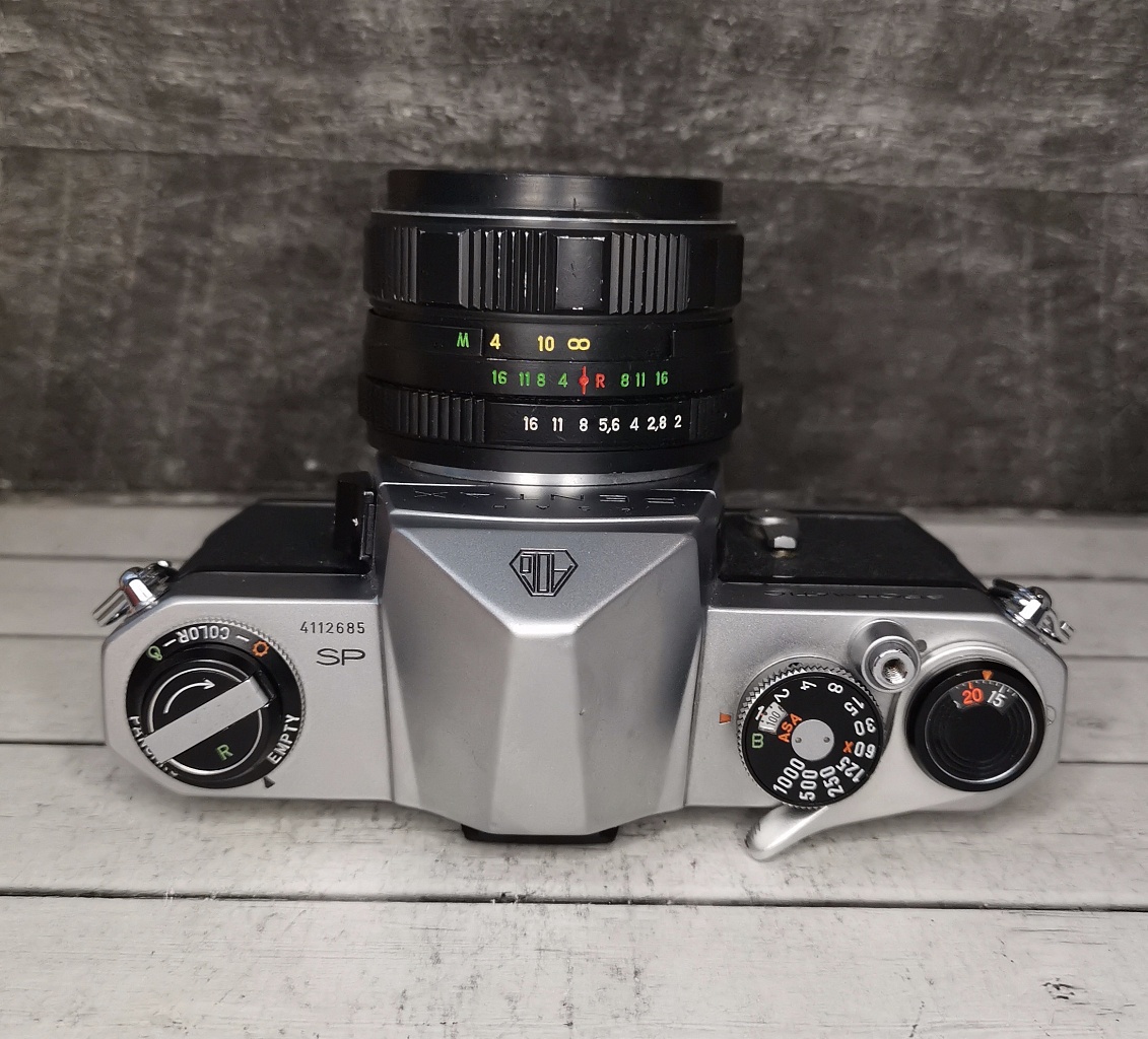 Pentax Spotmatic SP + Helios 44м-4 58mm F/2 фото №2