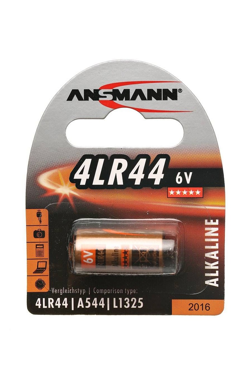 Батарейка 4LR44 (Robiton/Ansmann) фото №1