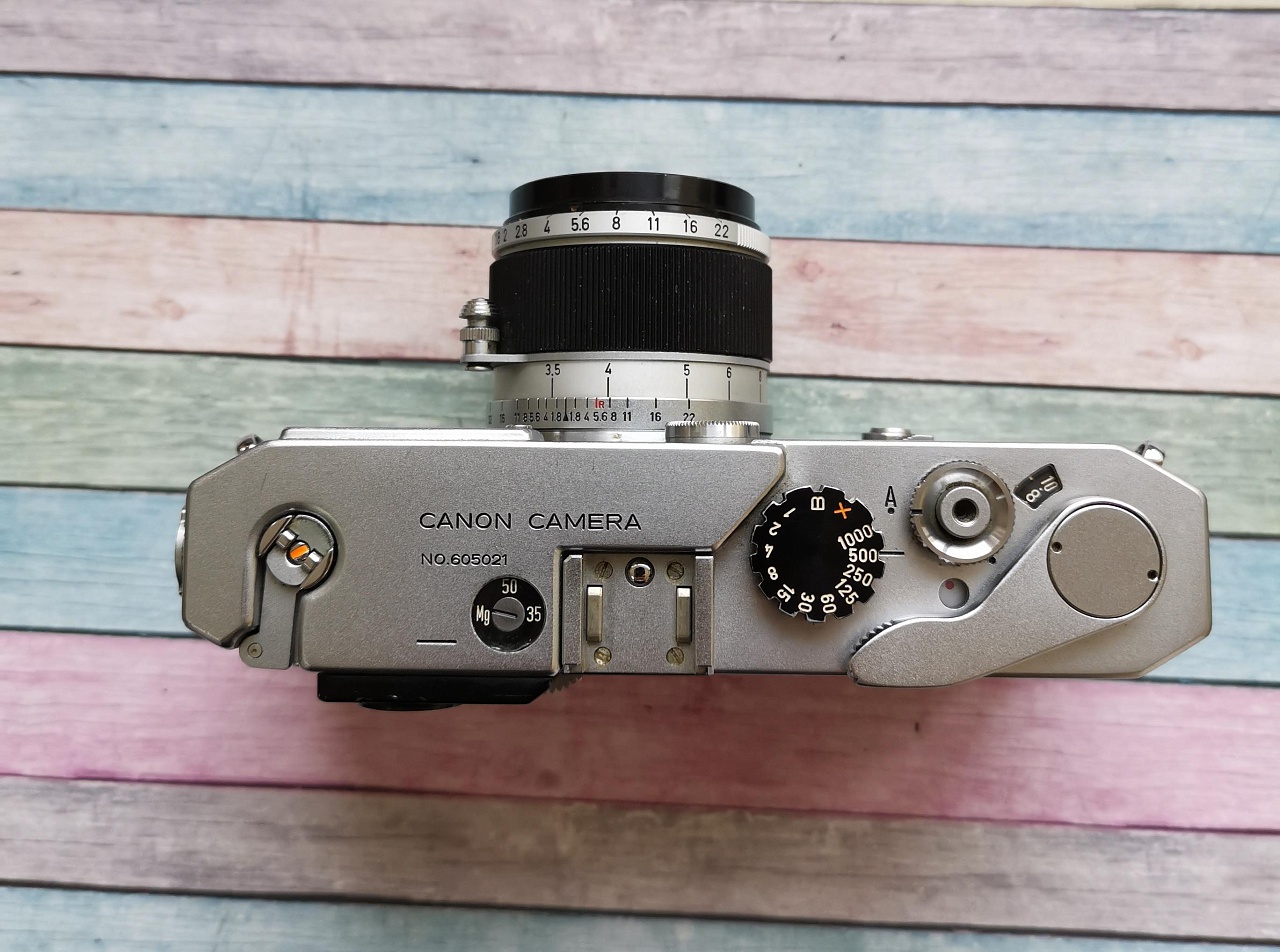 Canon P 35mm Rangefinder Film Camera 50mm f/1.8  фото №3