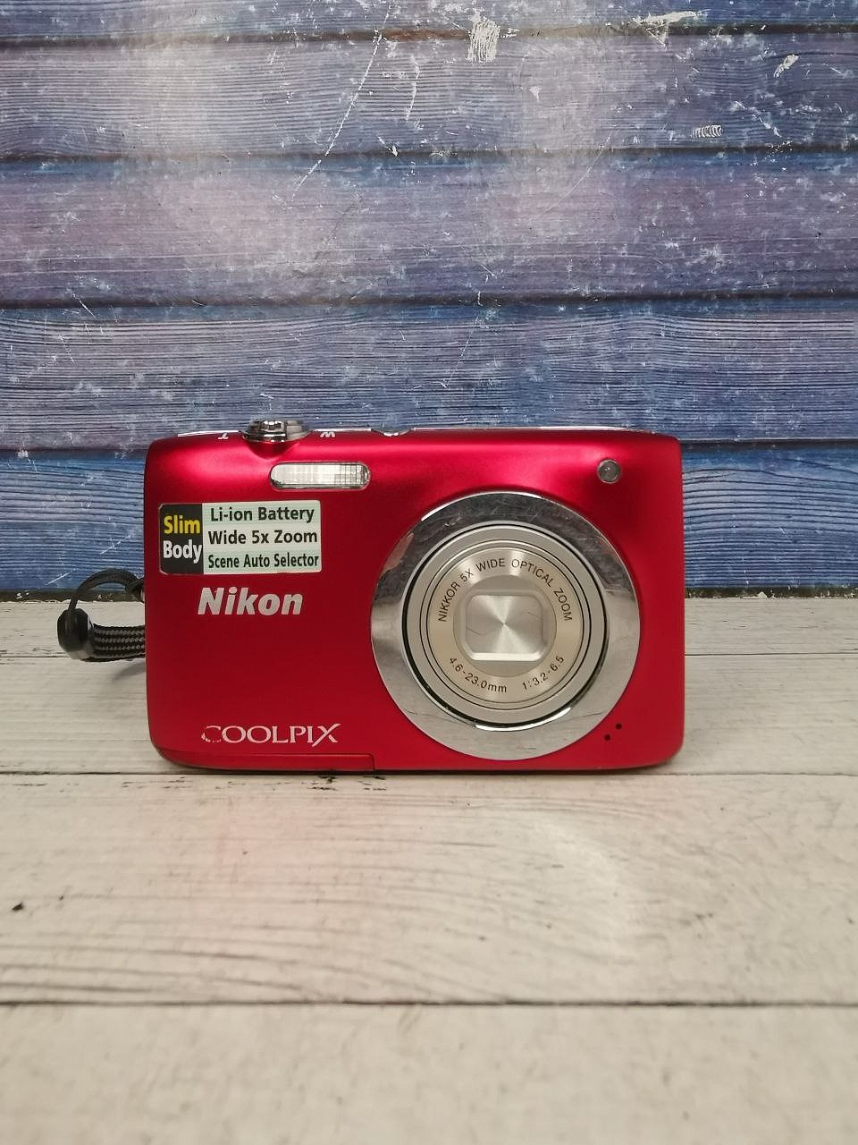 Nikon Coolpix S2600 red фото №2