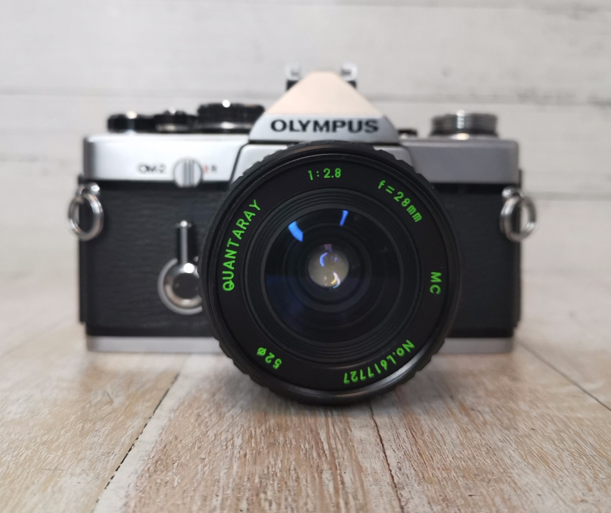 OLYMPUS OM-2 + quantaray 28mm f/2.8 фото №1