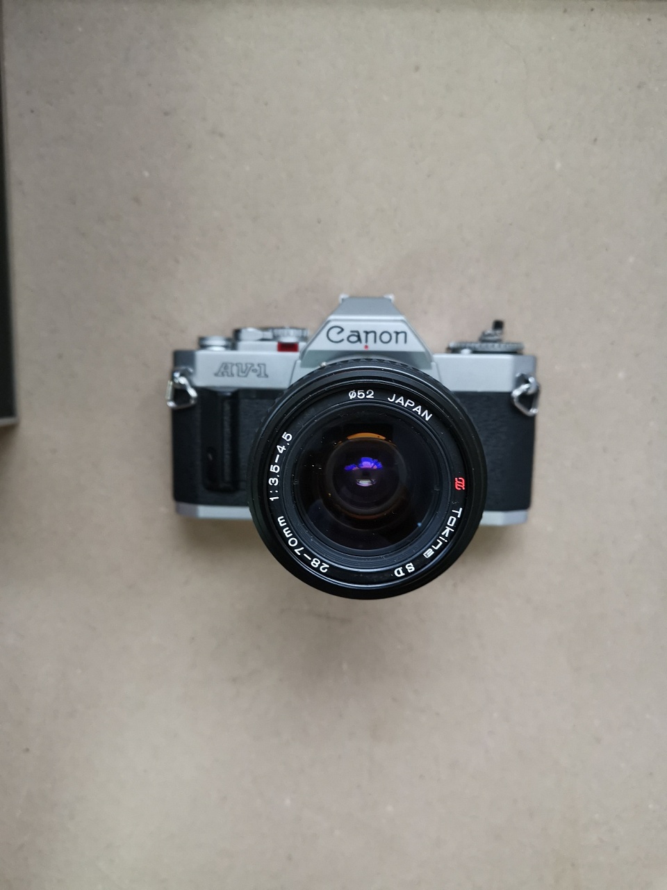 Canon AV-1 + Tokina 28-70 1:3.5 - 4.5 фото №1